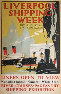 Cunard Liverpool Shipping