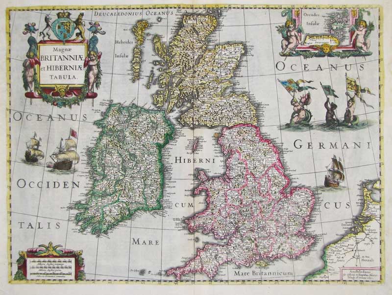 Hondius Mercator Britannia
