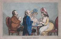 Gillray Two-penny whist