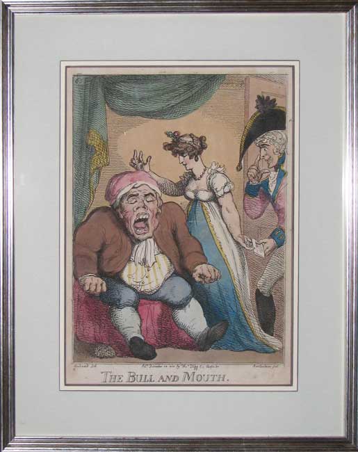 Rowlandson Bull and Mouth
