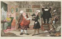 Rowlandson Doctor Syntax and Bookseller
