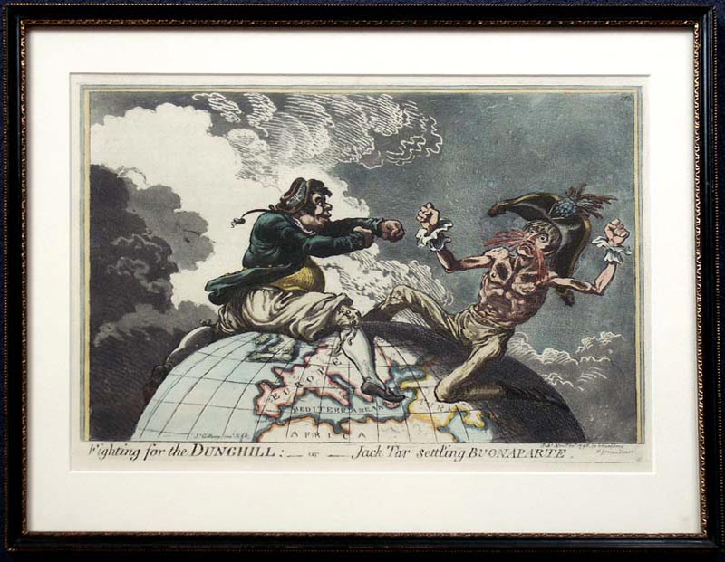Gillray: Fighting for the Dunghill