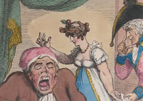Rowlandson: Bull and Mouth
